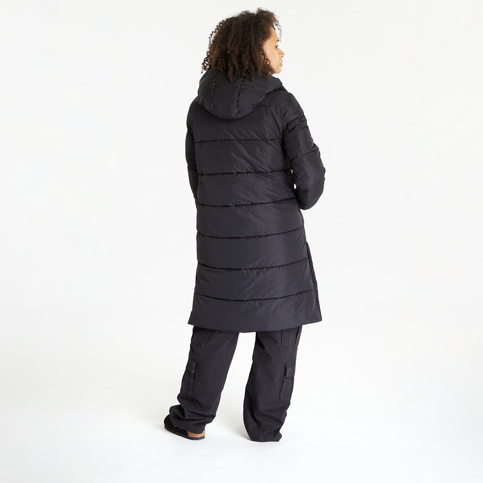 Bundy Calvin Klein Jeans Hooded Puffer Coat Black