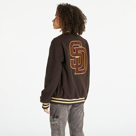 Jacken New Era San Diego Padres Varsity Jacket UNISEX Brown Queens