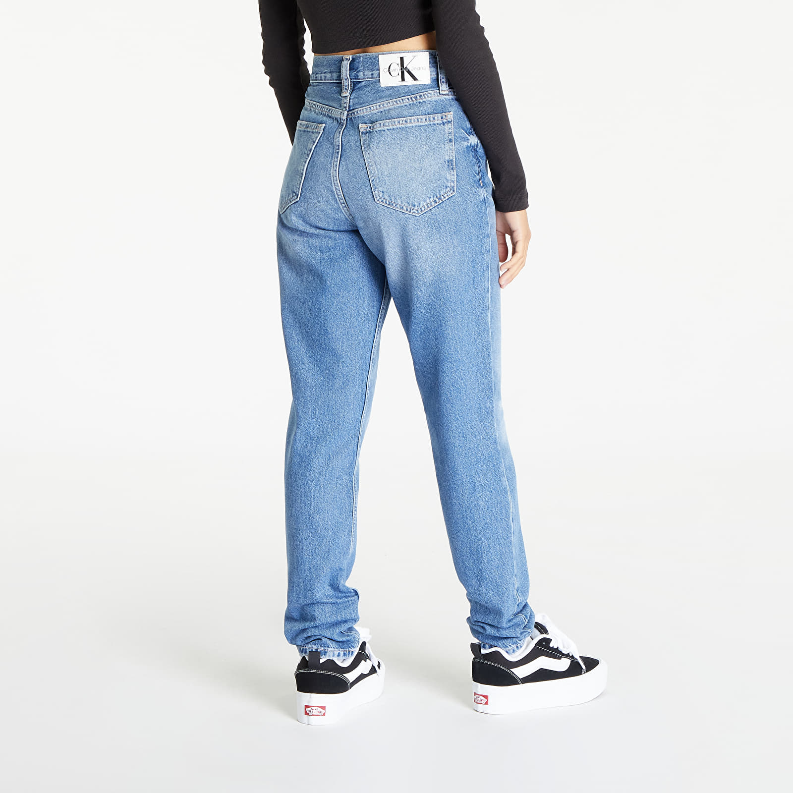 Džíny Calvin Klein Jeans Mom Jean Denim Medium