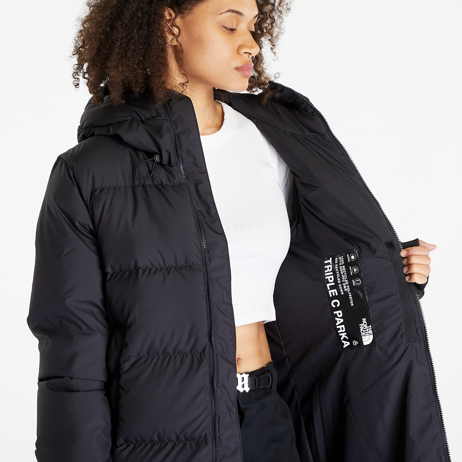 North face triple cheap c ii down parka
