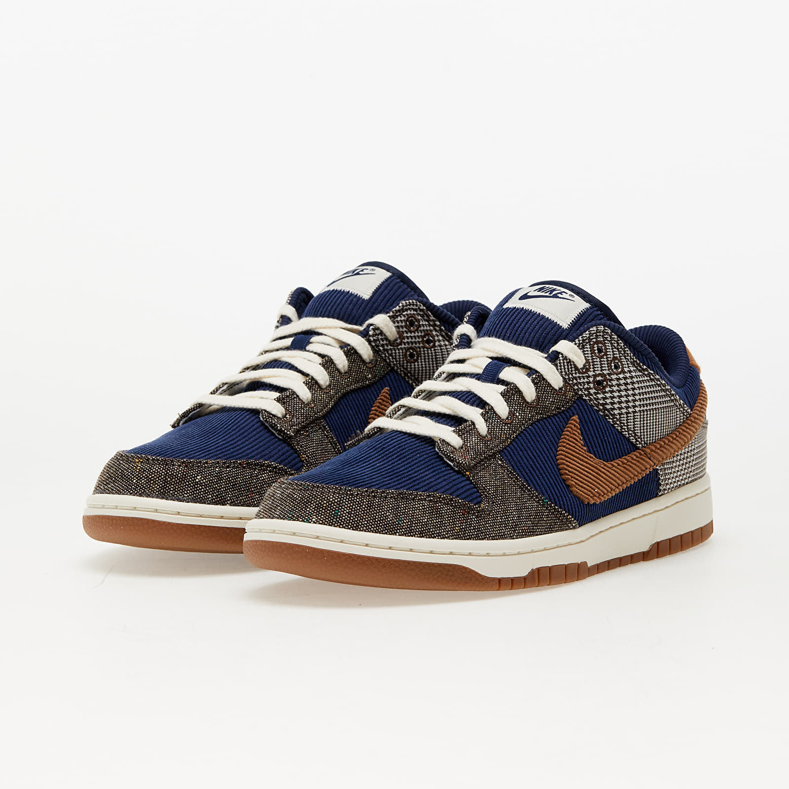 Pánské tenisky a boty Nike Dunk Low Premium Midnight Navy/ Ale Brown
