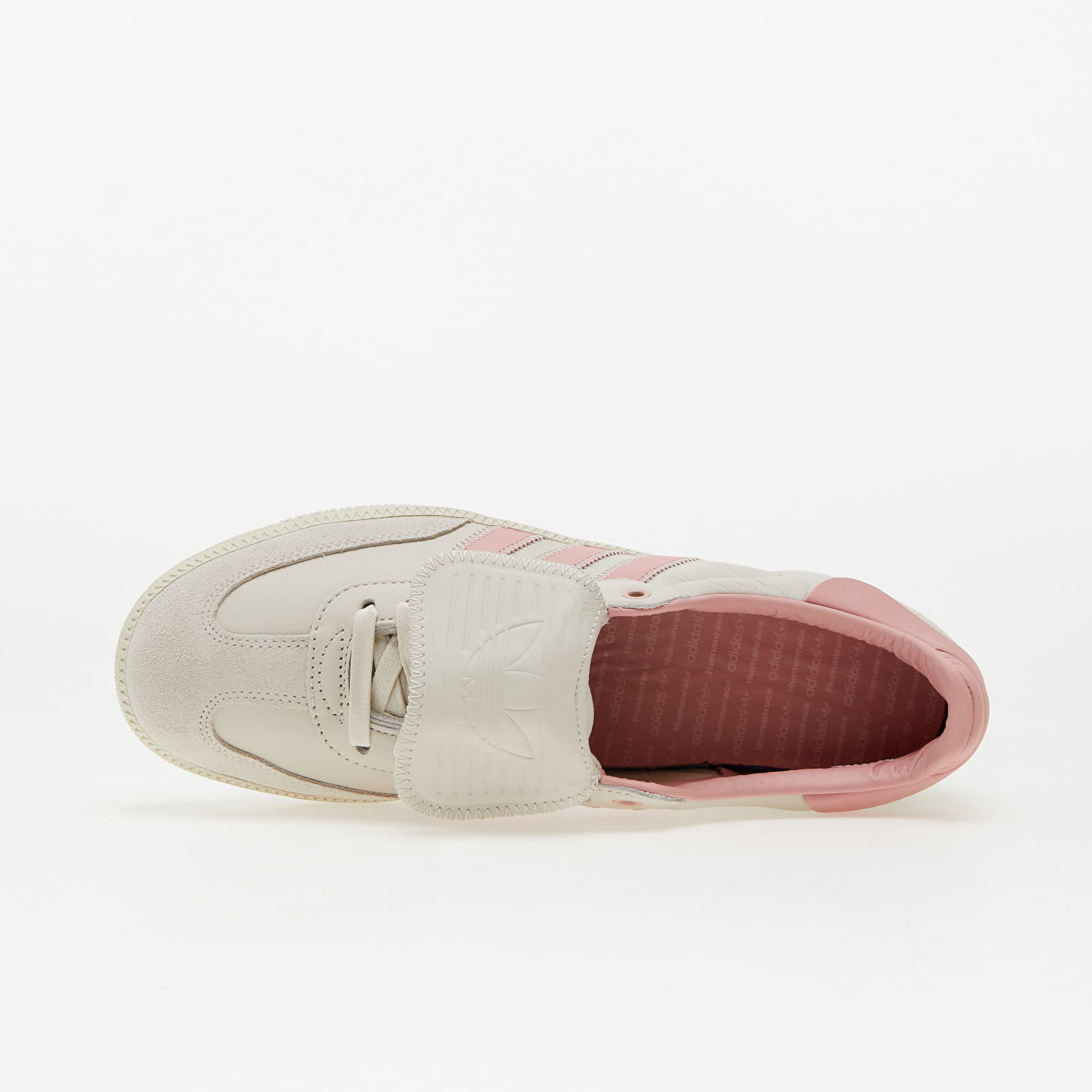 Men's sneakers and shoes adidas Originals Humanrace Samba Aluminium/ Aluminium/ Wonder Mauve