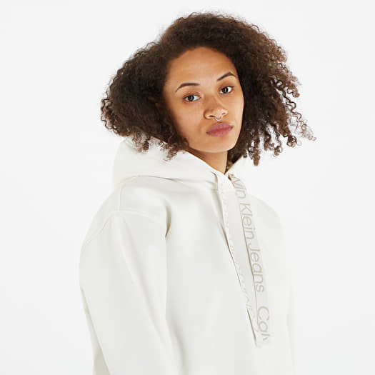 Calvin klein sales tape hoodie women's