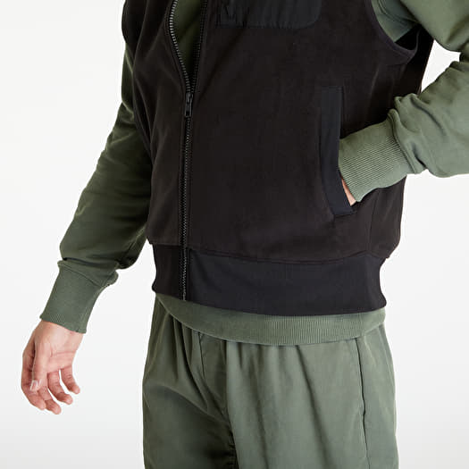 Vests Calvin Klein Jeans Polar Fleece Outdoor Vest Black Queens