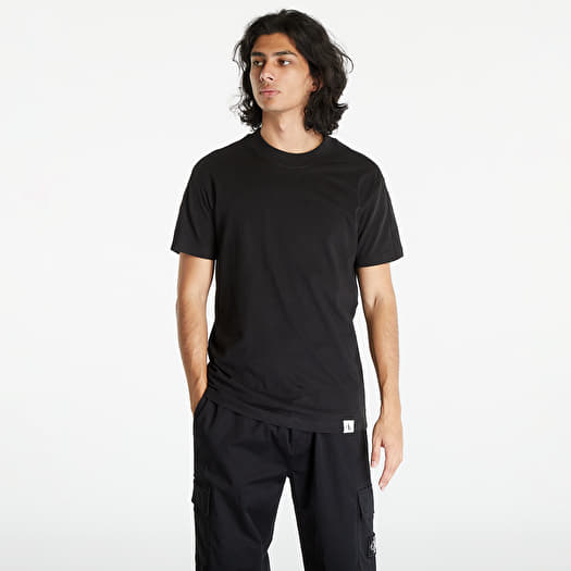 T-shirt Calvin Klein Jeans Woven Tab Short Sleeve Tee Black
