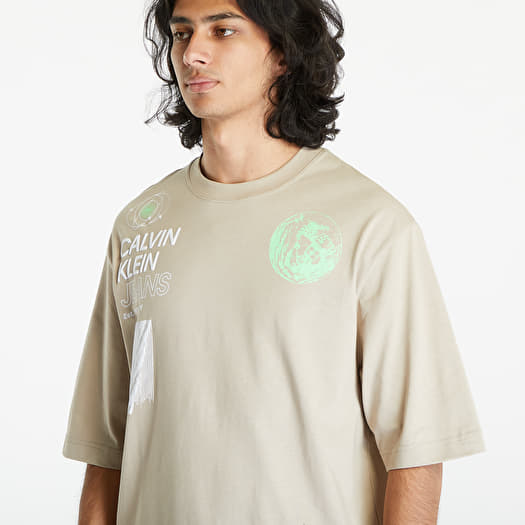 Calvin klein t shirt khaki online