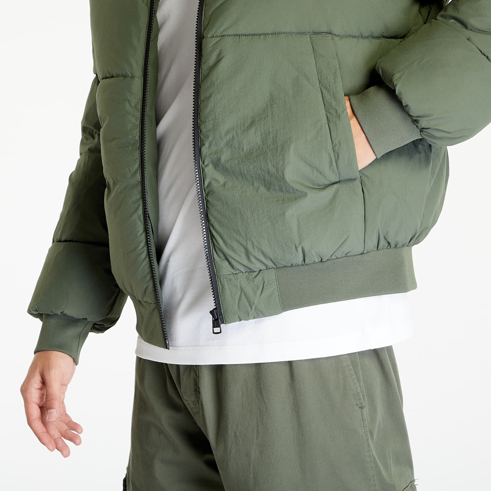 Bomberjacken Calvin Klein Jeans Commercial Bomber Jacket Green