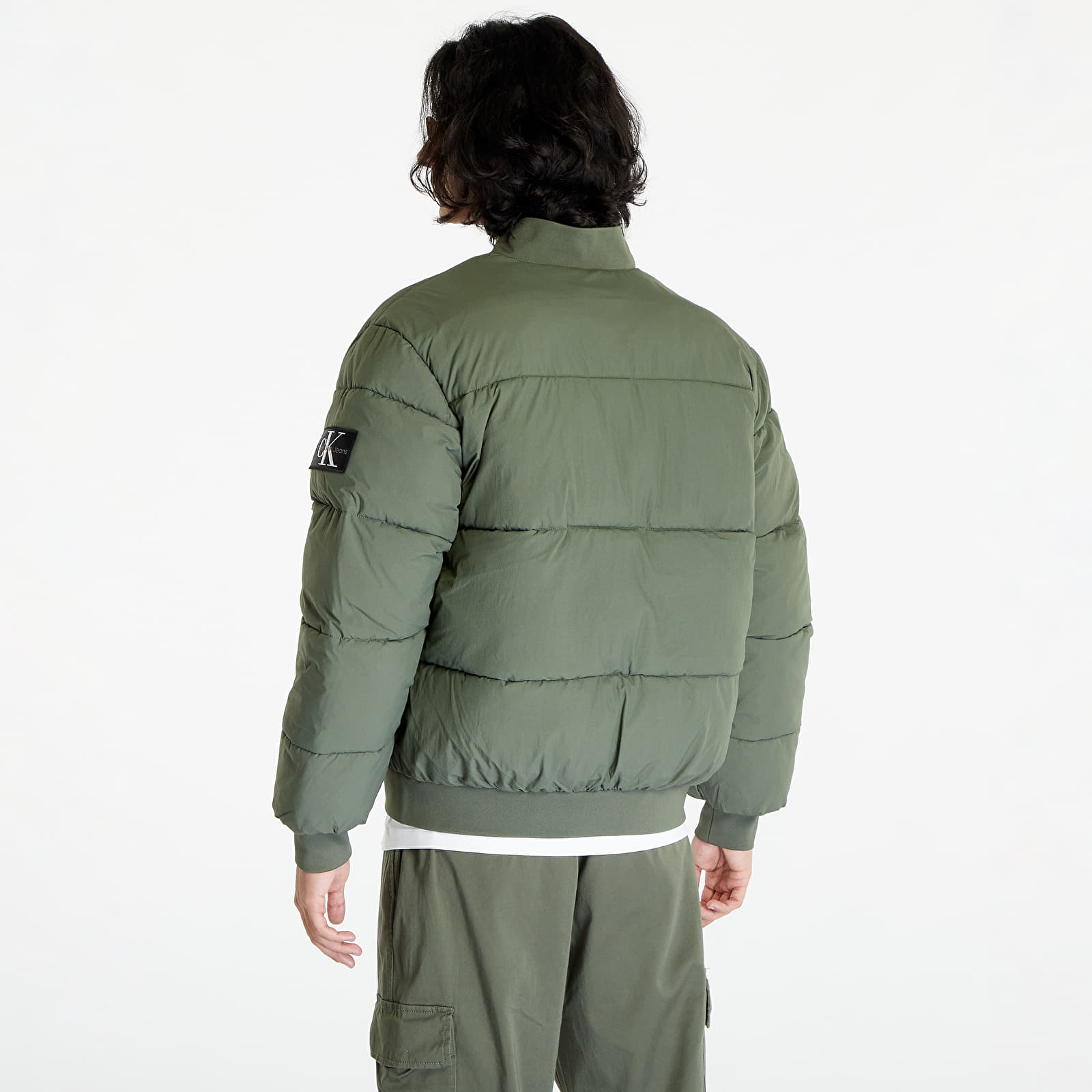 Bomberjacken Calvin Klein Jeans Commercial Bomber Jacket Green