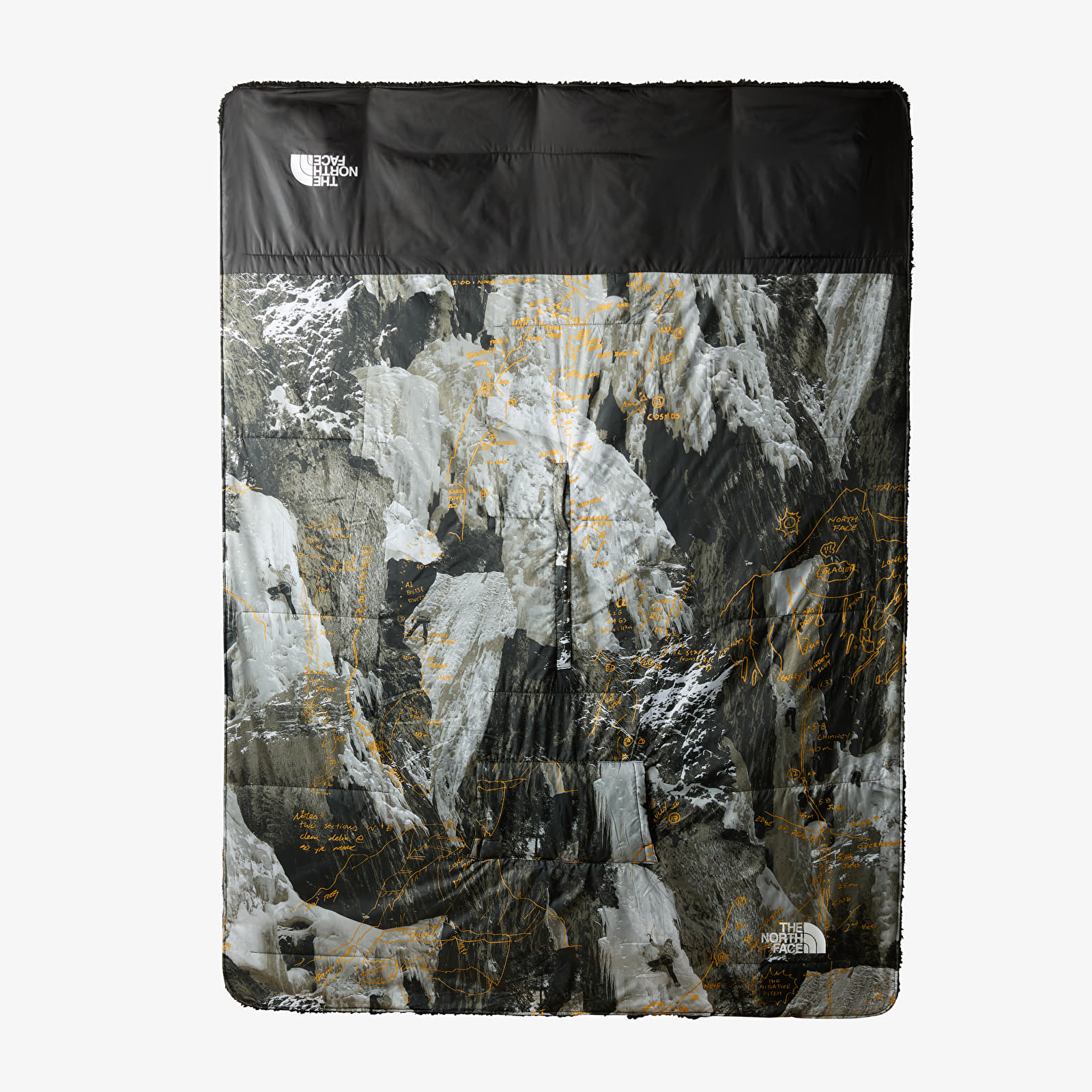 Jackets The North Face Wawona Fuzzy Blanket UNISEX Falcon Brown Conrads Notes Print
