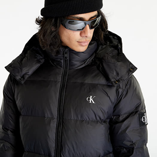 Calvin klein essential puffer long jacket hot sale