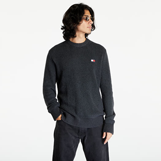 Sweater Tommy Jeans Tjm Reg Tonal Xs Bad Black