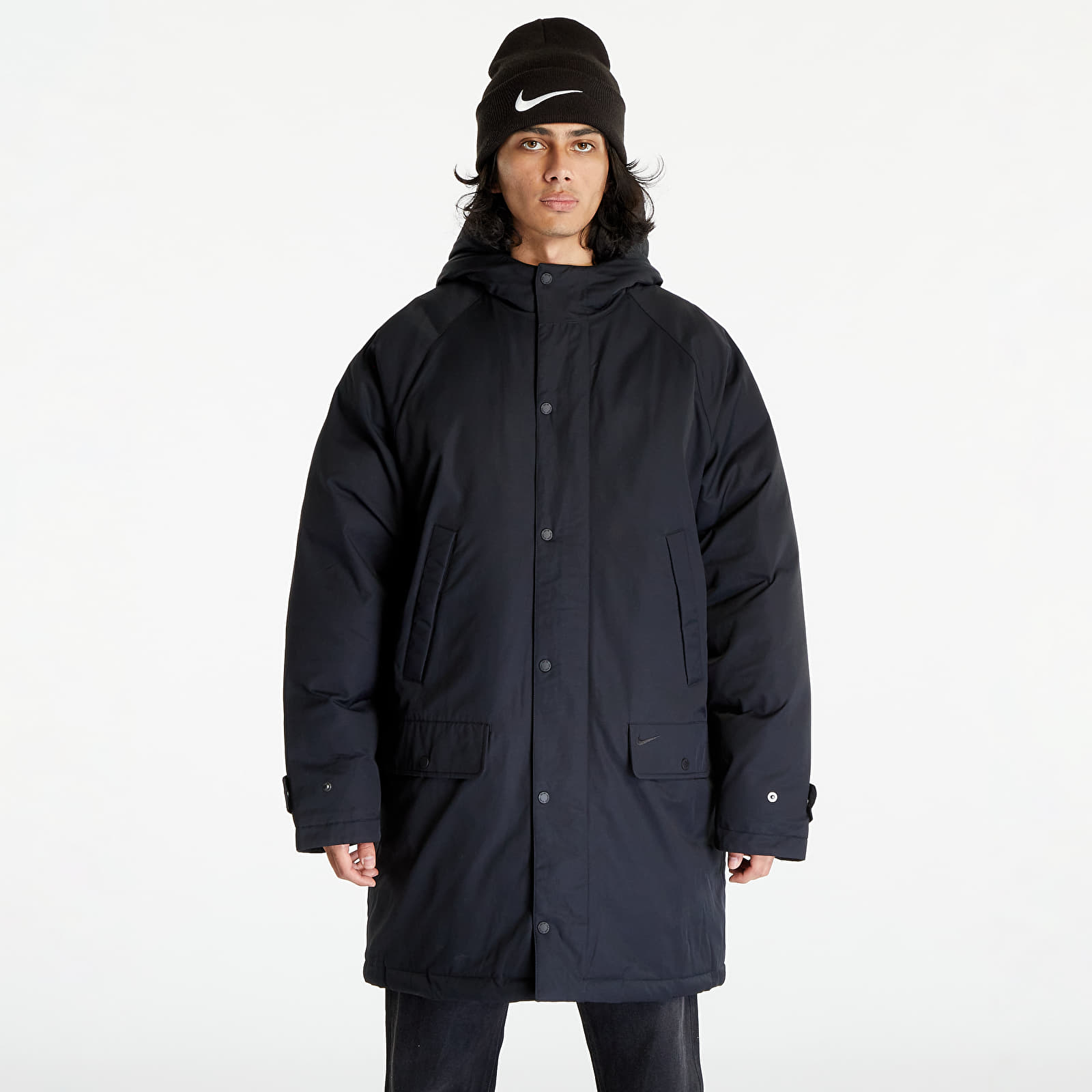 Jacheta Nike Life Mens Insulated Parka Black/ Black M