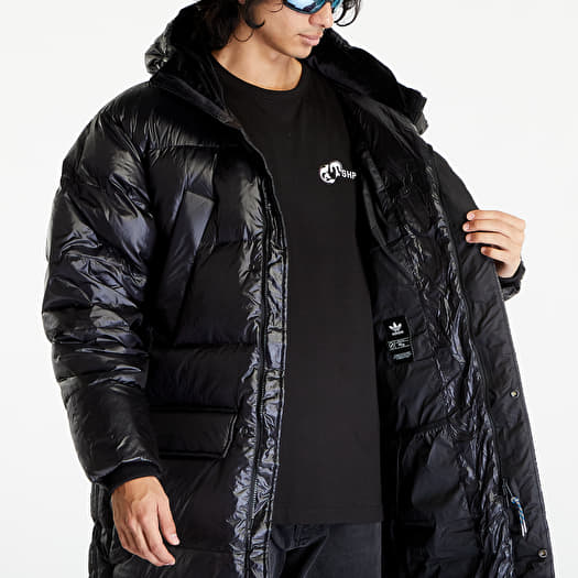 Jackets adidas Originals Long Puffer Jacket Black Queens