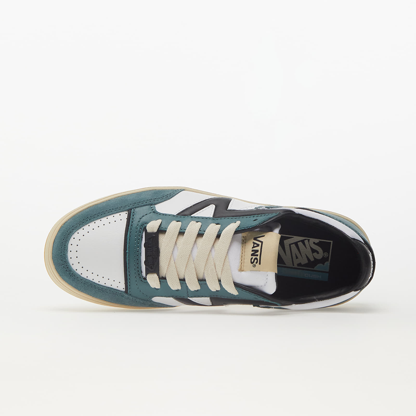 Men's sneakers and shoes Vans Lowland ComfyCush JMP Serio Collection Green/ White