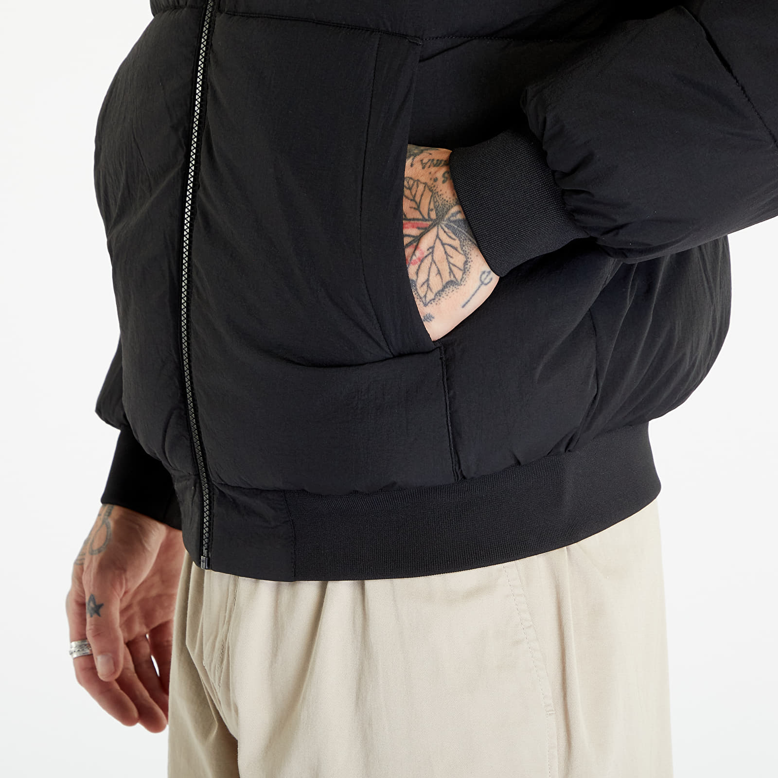 Bombery Calvin Klein Jeans Commercial Bomber Jacket Black