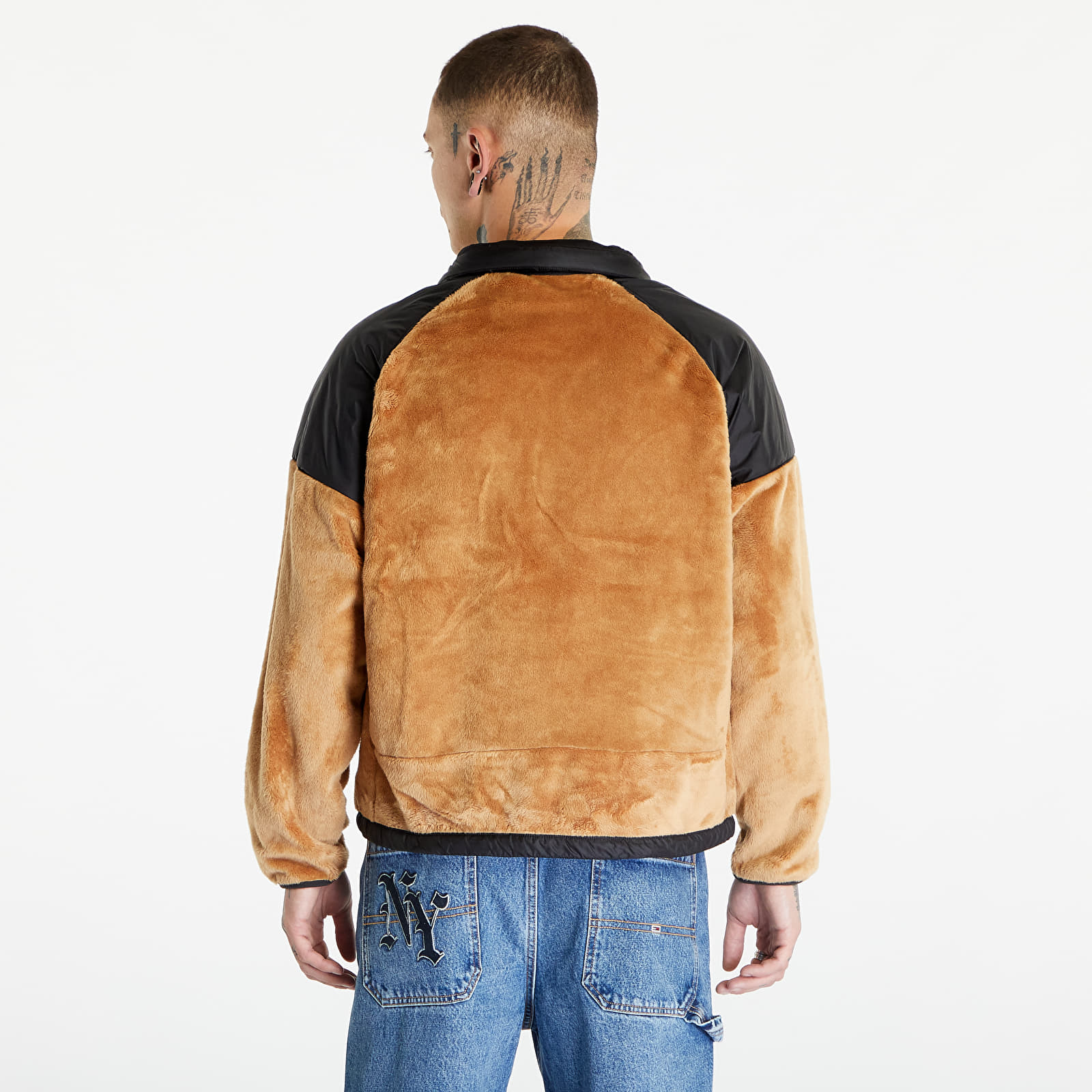 Jacken The North Face Versa Velour Jacket Almond Butter/ TNF Black