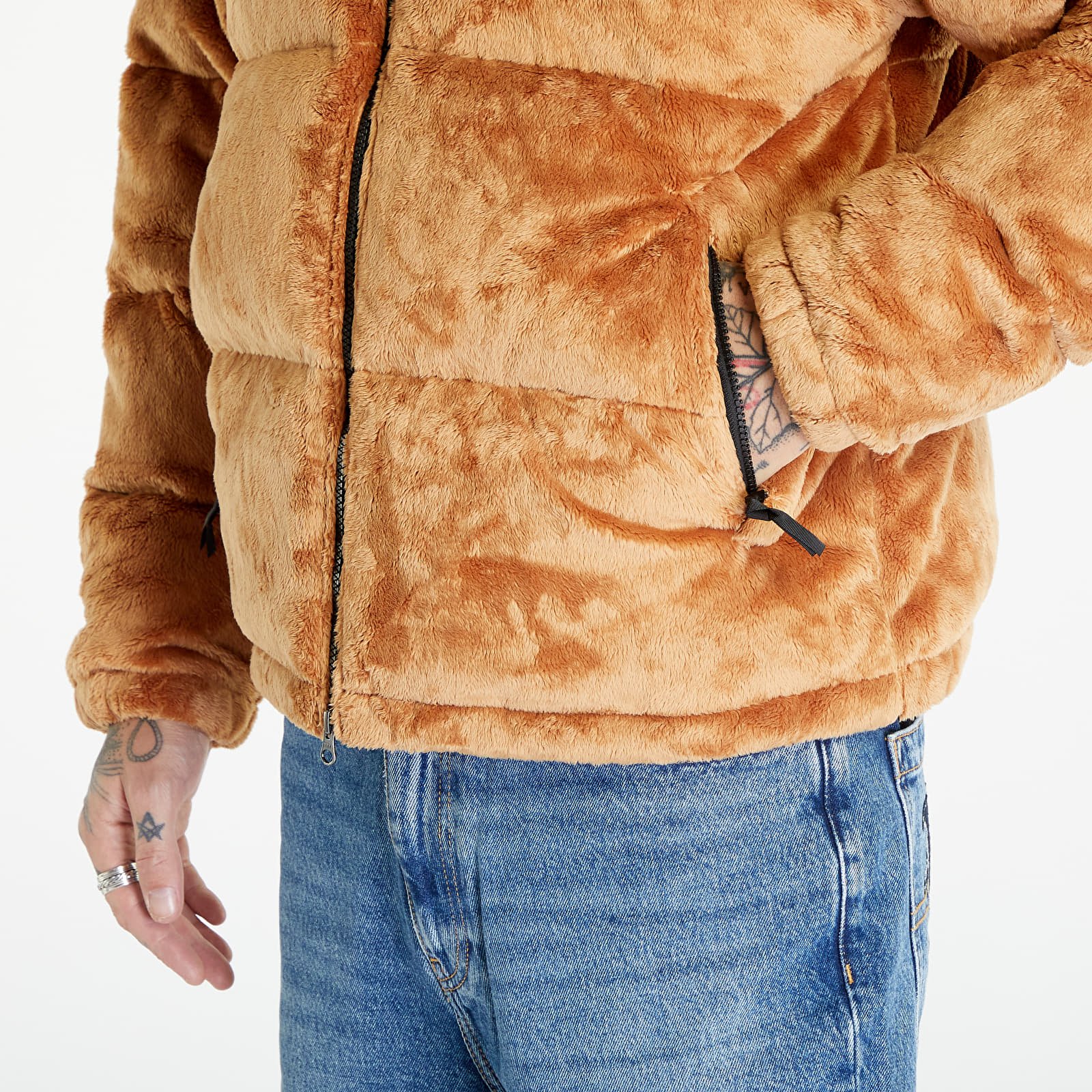 Jakas The North Face Versa Velour Nuptse Jacket Almond Butter