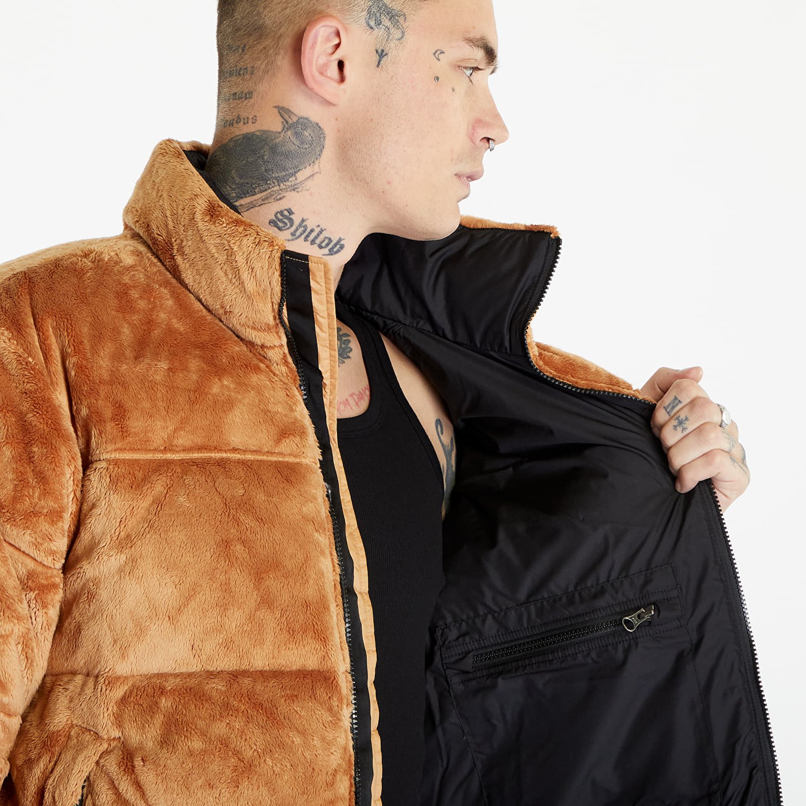 Chaquetas The North Face Versa Velour Nuptse Jacket Almond Butter