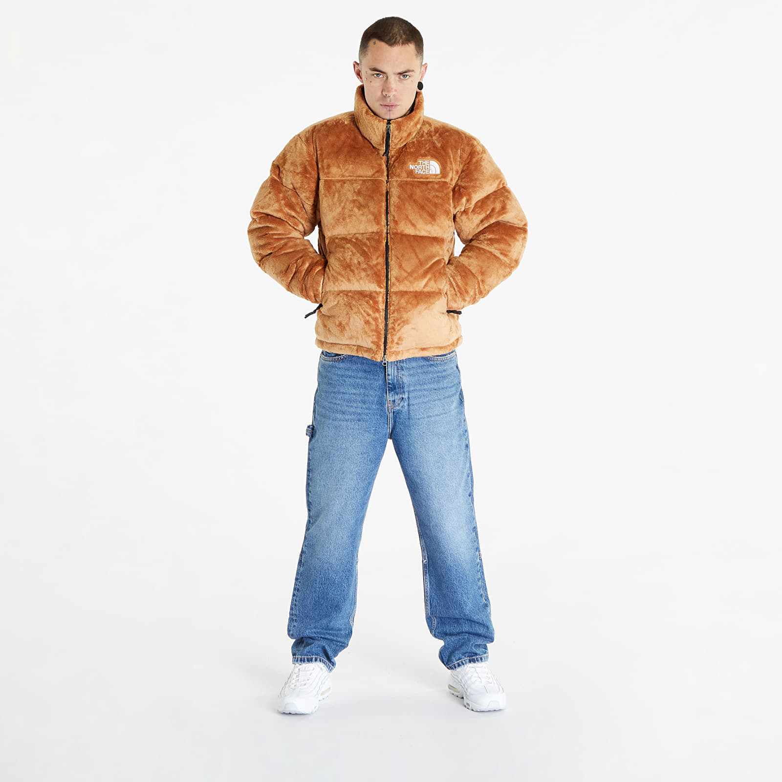 Jakas The North Face Versa Velour Nuptse Jacket Almond Butter