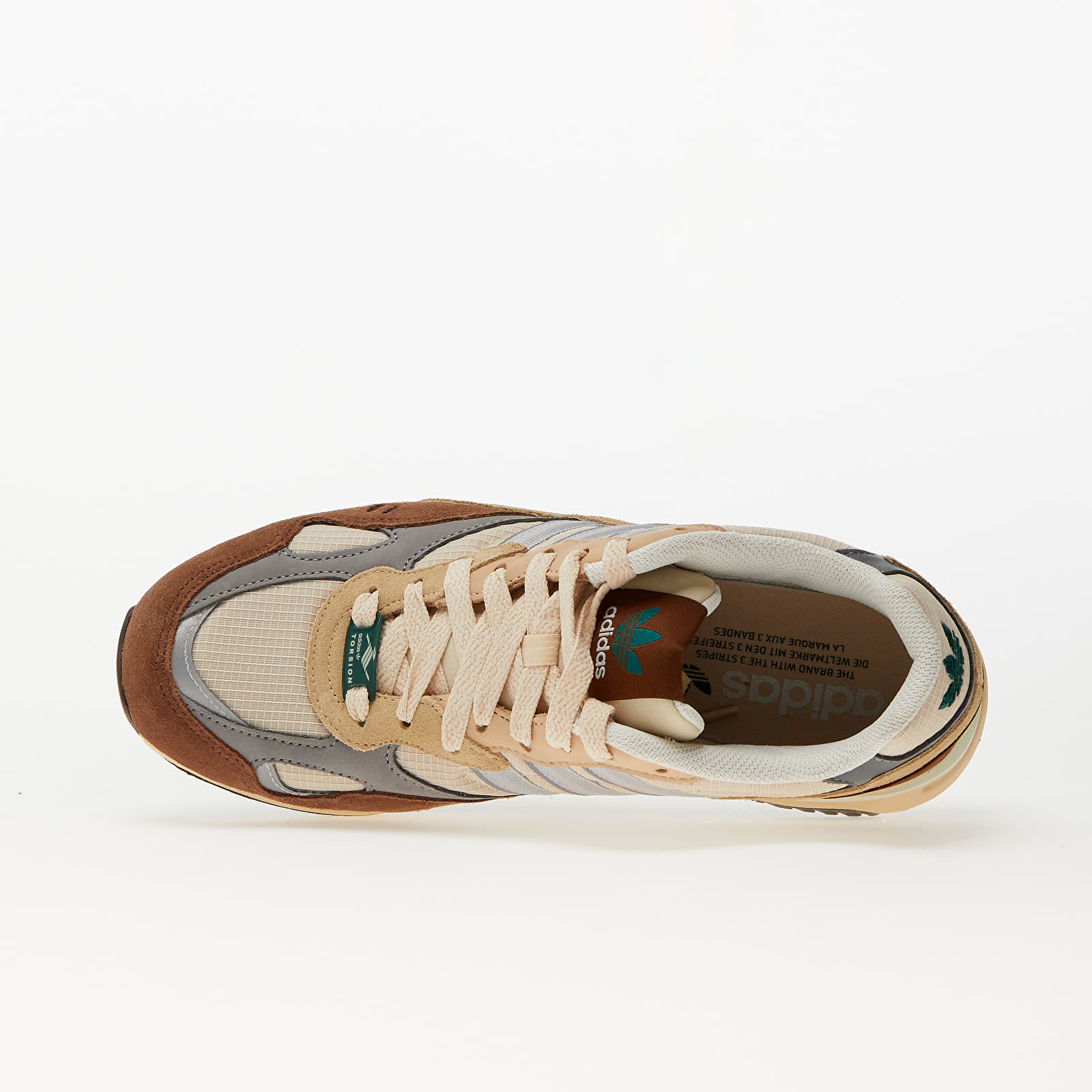 Pánské tenisky a boty adidas Torsion Super Sand Strata/ Metallic Silver/ Preloved Brown