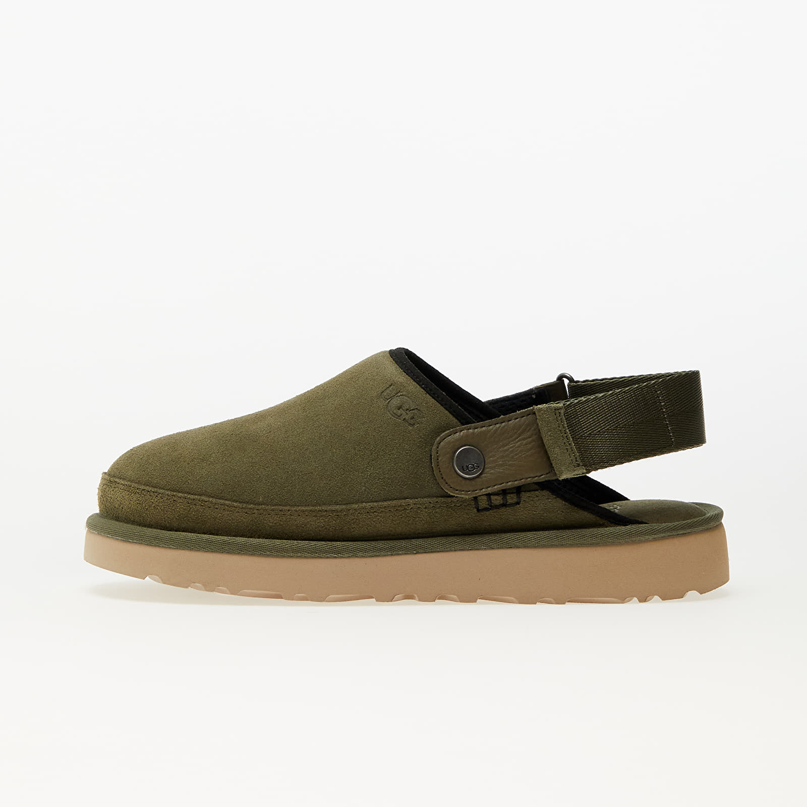 Men's sneakers and shoes UGG M Goldencoast Clog Moss Green