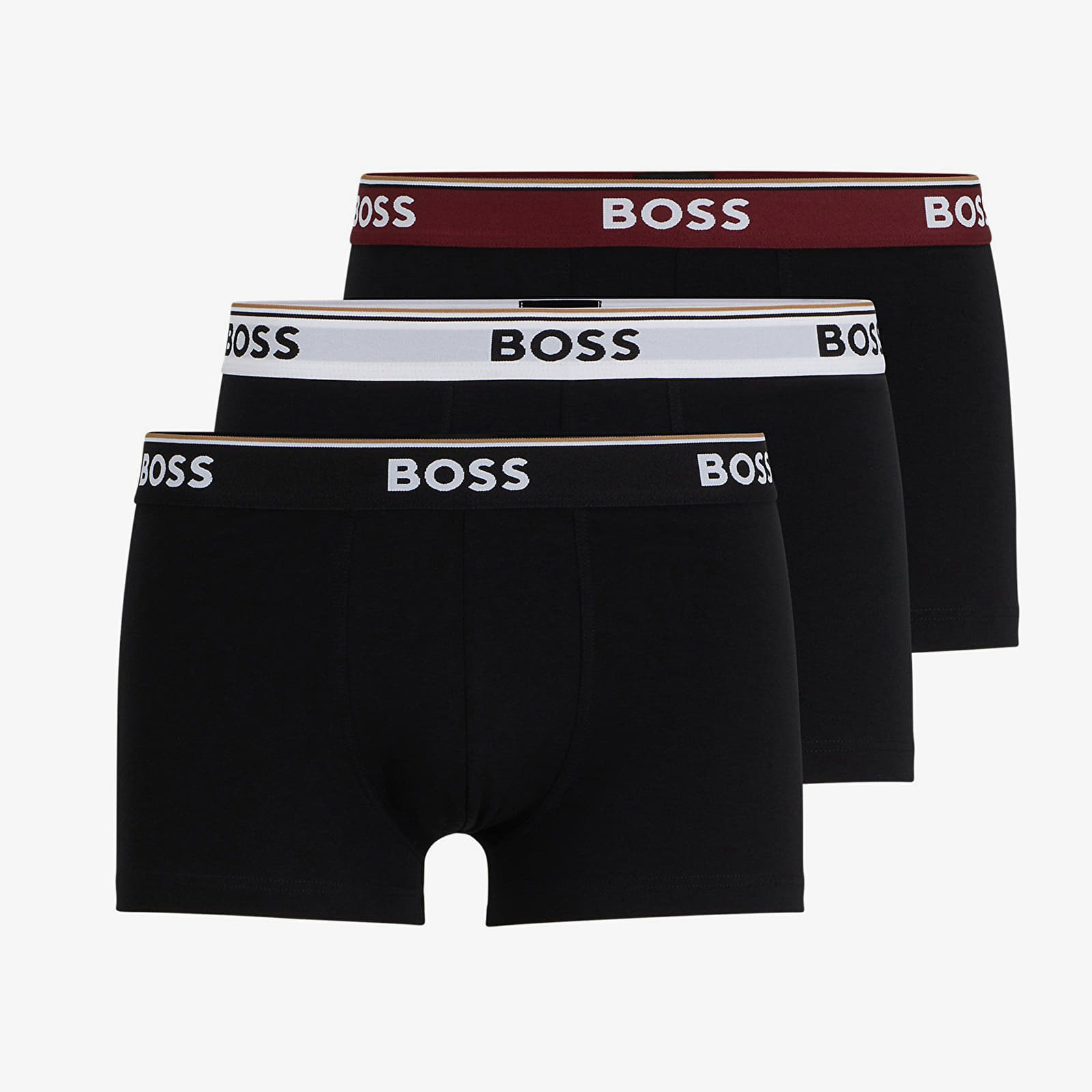 Boxer Hugo Boss Power 3-Pack Trunk Black