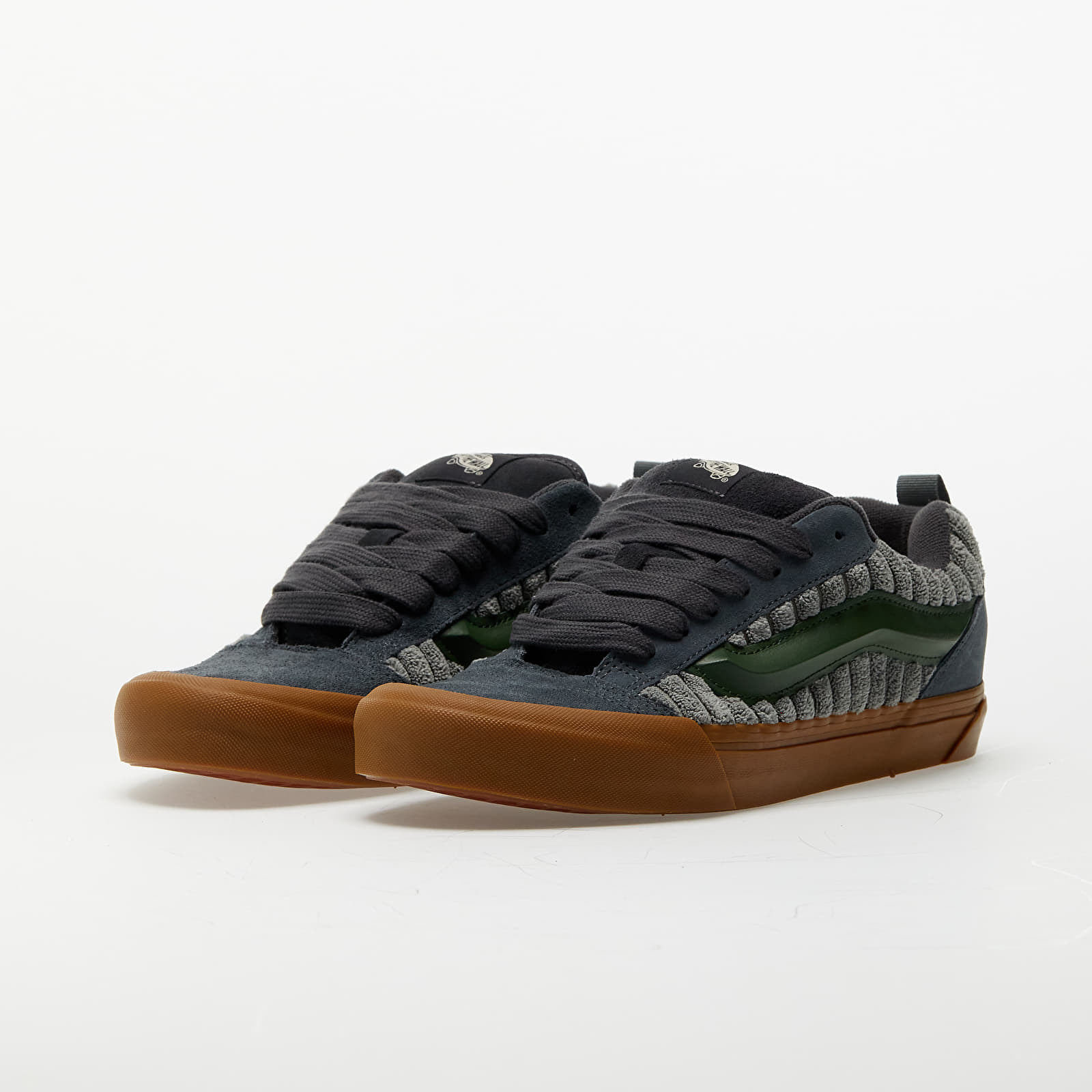 Men's sneakers and shoes Vans Knu Skool Jumbo Cord Dark Grey