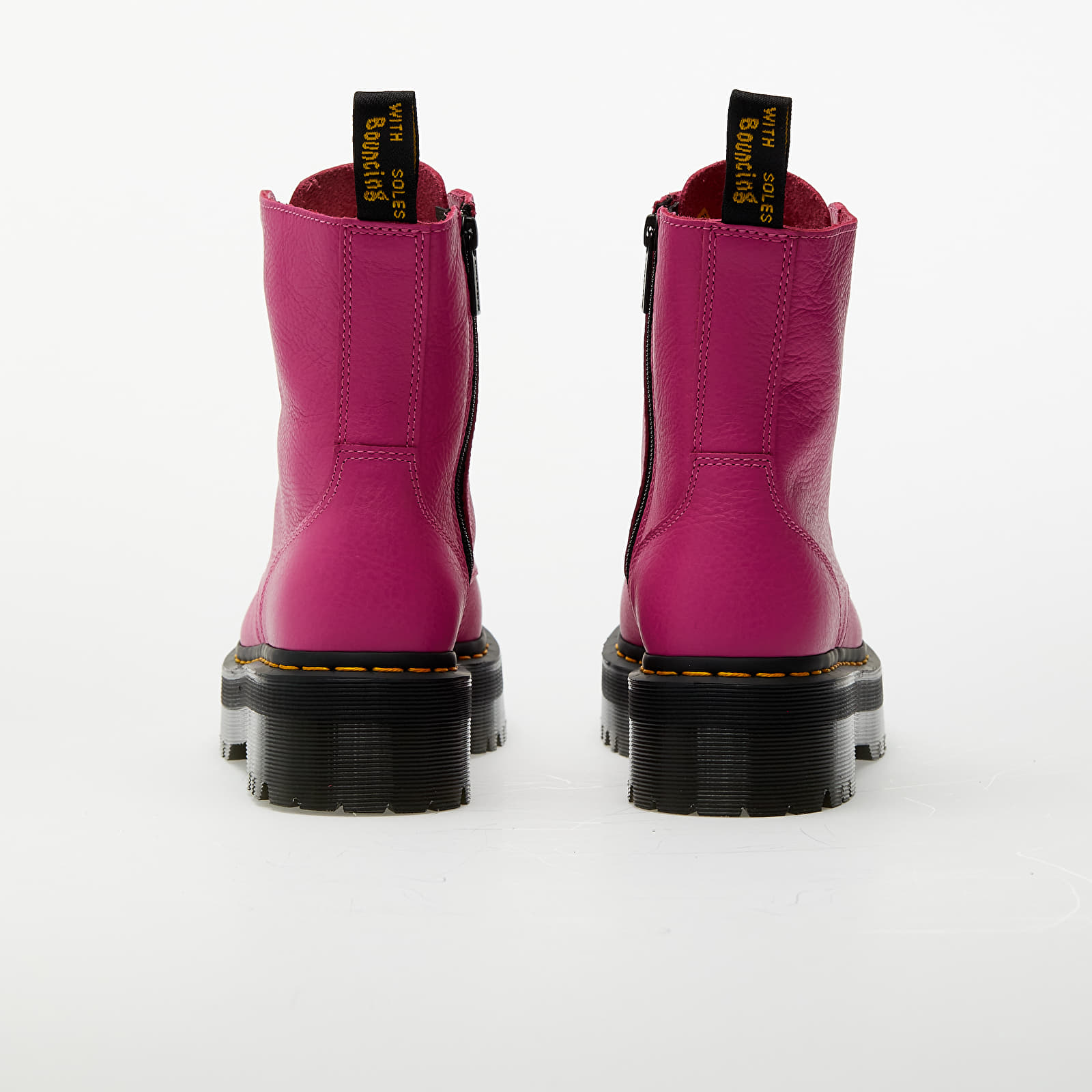 Vyriški sportbačiai ir batai Dr. Martens Jadon Leather Thrift Pink Pisa