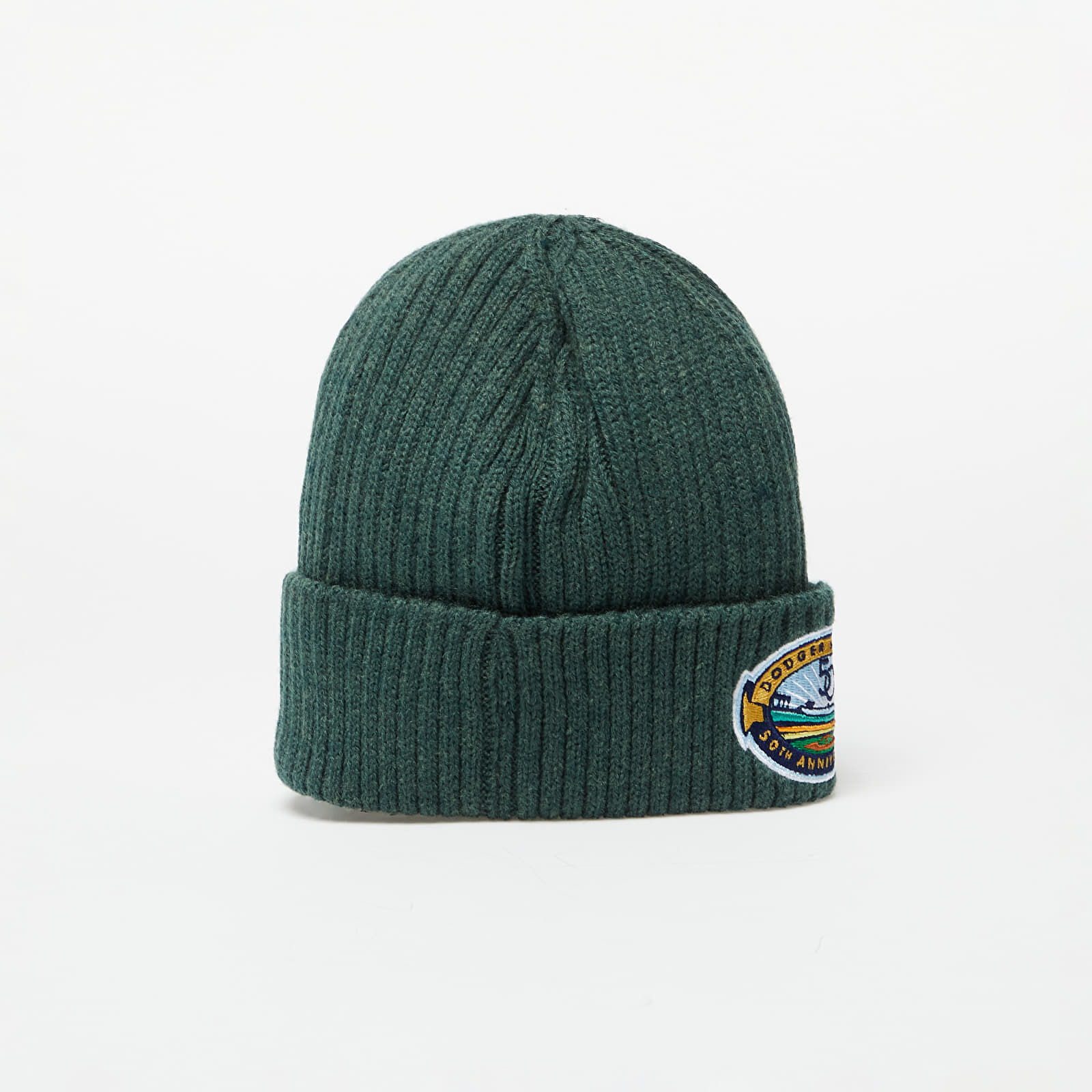 Hats New Era MLB New Traditions Beanie Los Angeles Dodgers Dark Green/ White