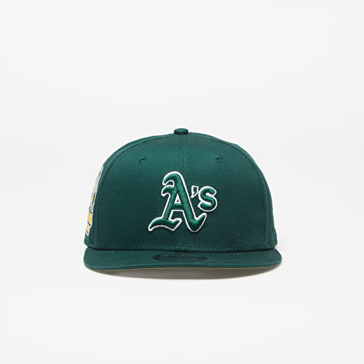Casquette New Era Oakland Athletics Side Patch 9FIFTY Snapback Cap Dark Green/ New Olive