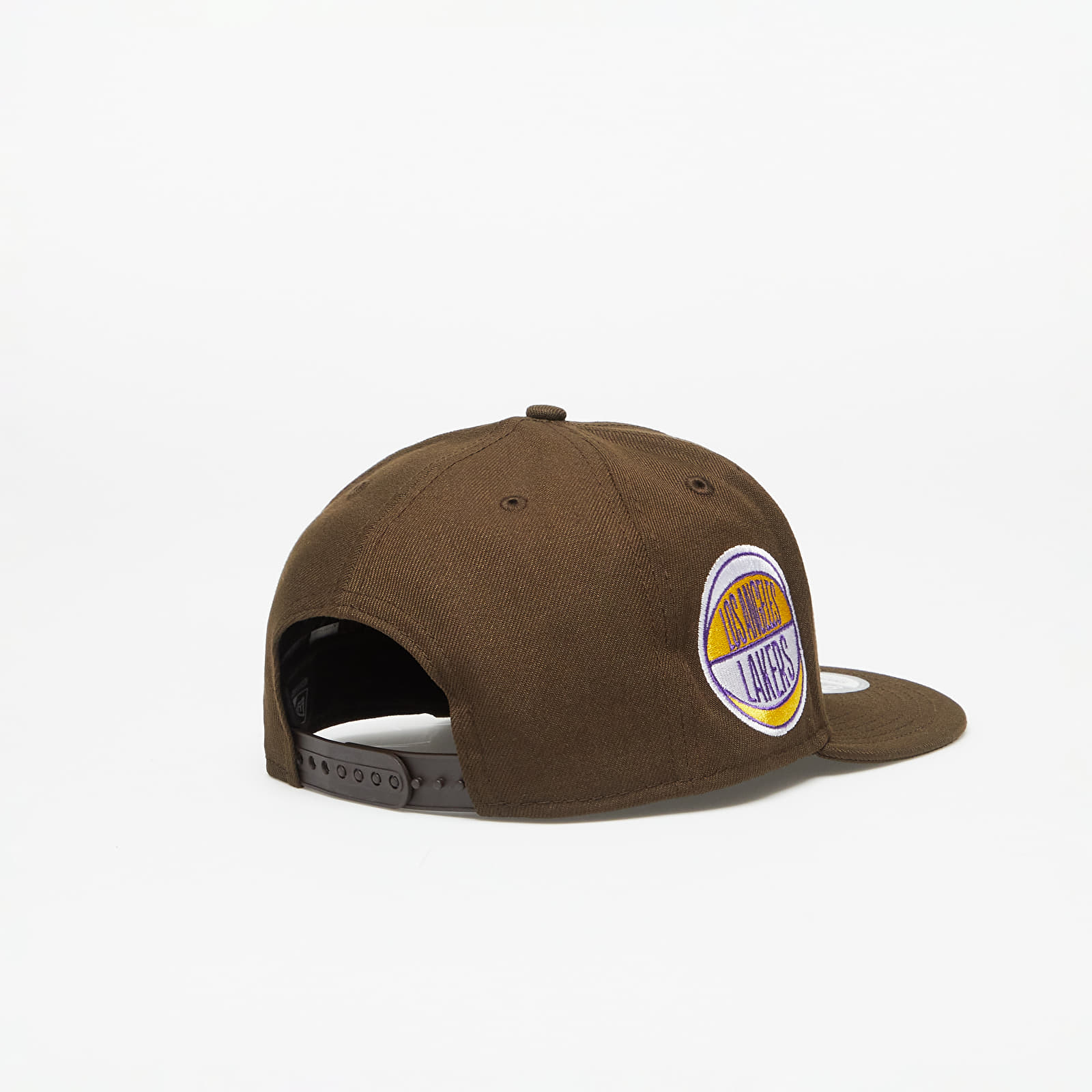 Caps New Era Los Angeles Lakers Repreve 9FIFTY Snapback Cap Walnut/ True Purple