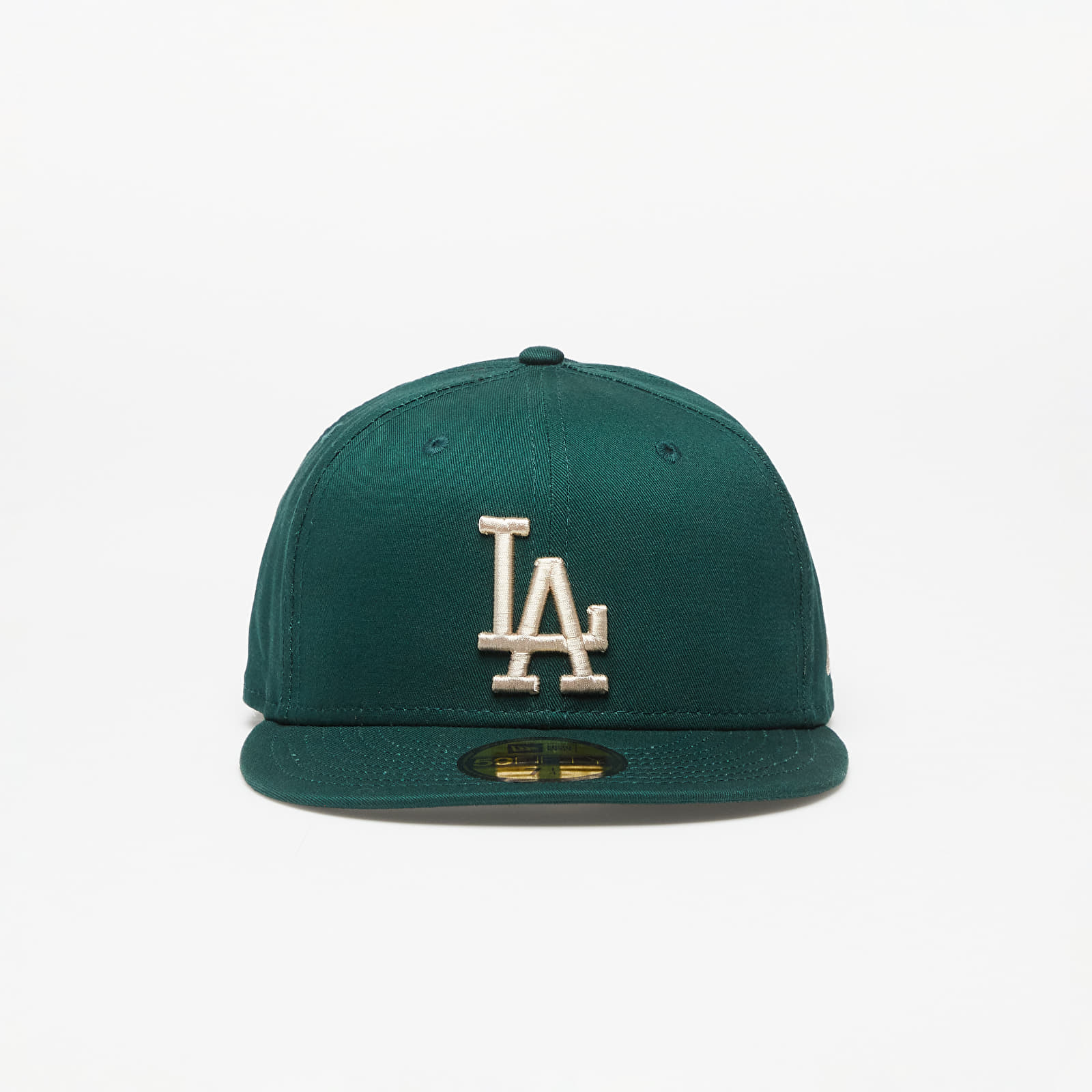 Gorras New Era Los Angeles Dodgers League Essential 59FIFTY Fitted Cap Dark Green/ Stone