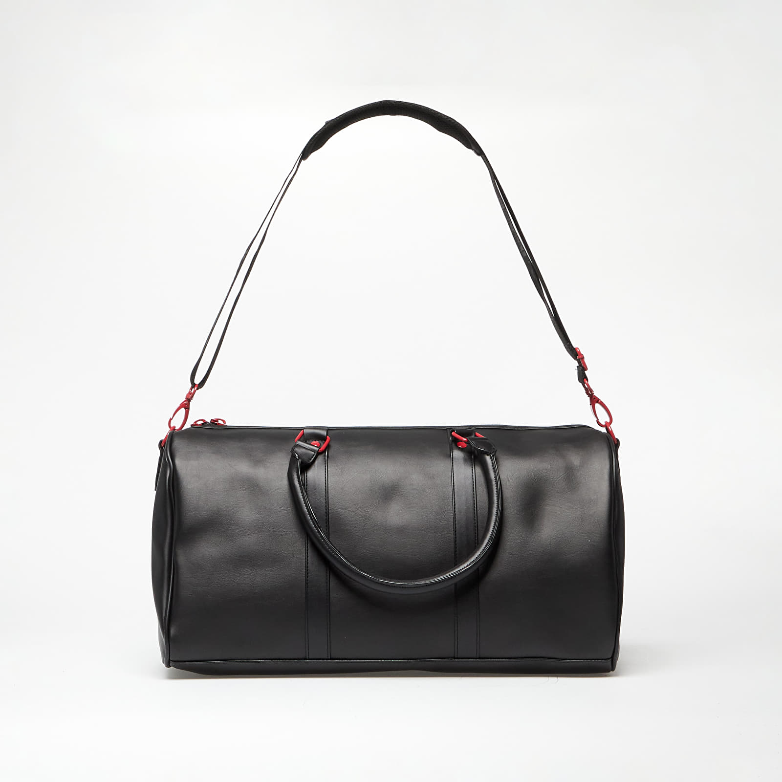 Jordan leather sale duffle bag