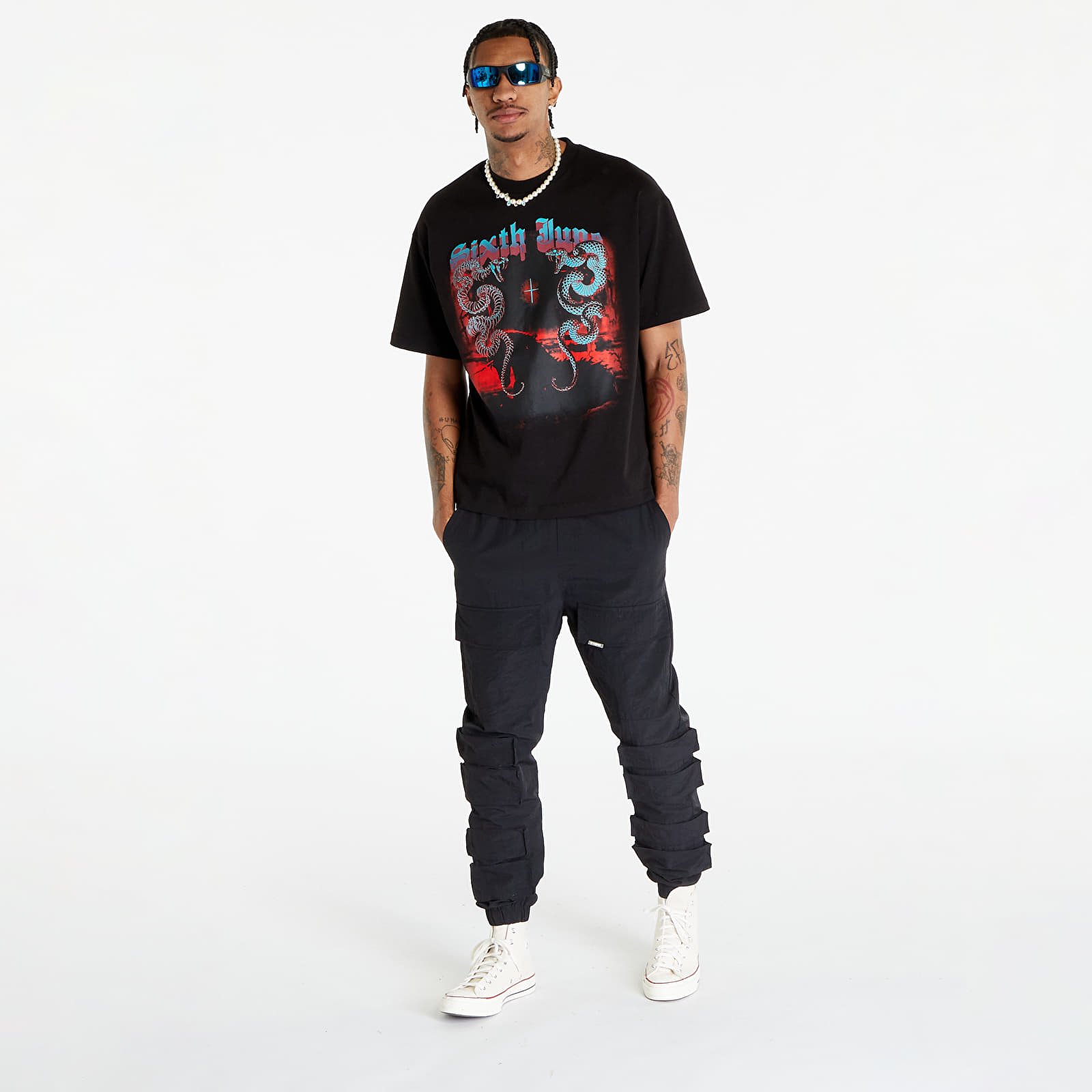 Pantaloni Sixth June Tactical Jogger Pants Black