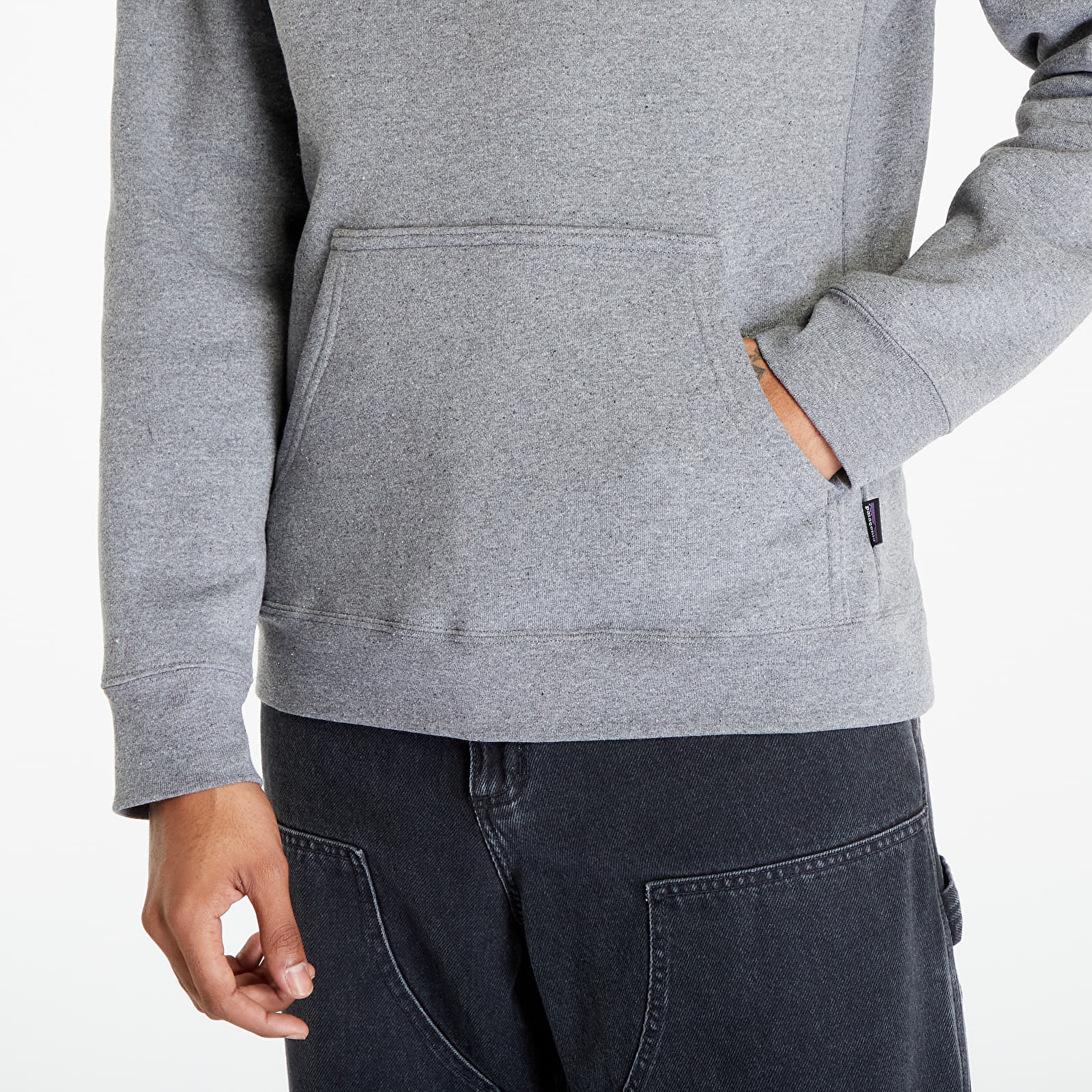 Bluzy Patagonia P-6 Logo Uprisal Hoody Gravel Heather