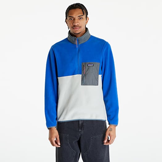 Sweatshirt Patagonia M's Microdini 1/2 Zip P/O Sleet Green