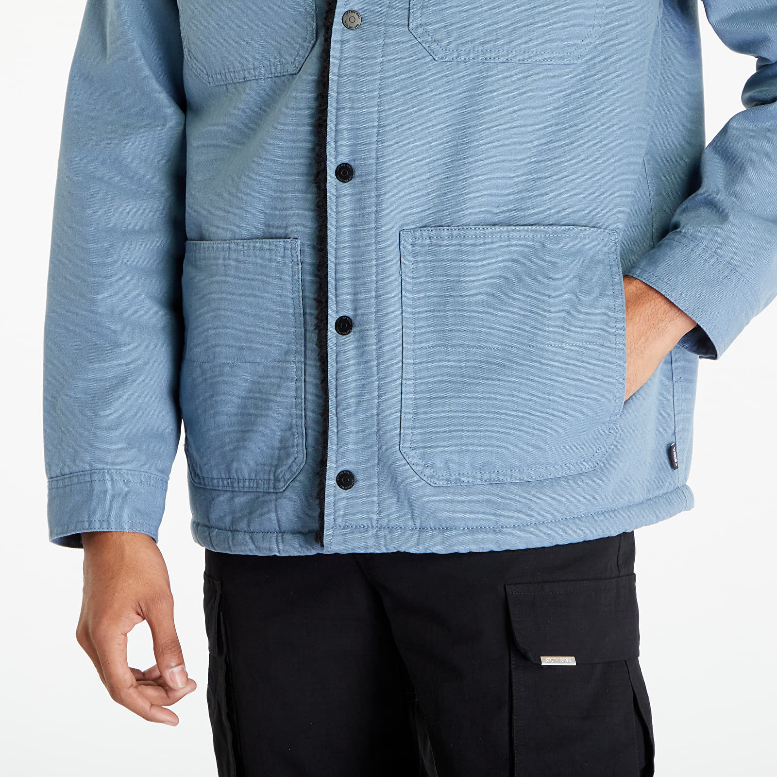 Bundy Vans Drill Chore Coat Sherpa II Blue Mirage