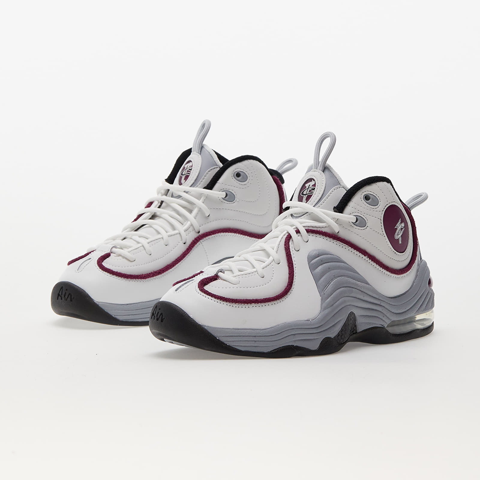 Sneakers und Schuhe für Frauen Nike W Air Penny 2 Summit White/ Rosewood-Wolf Grey-Black