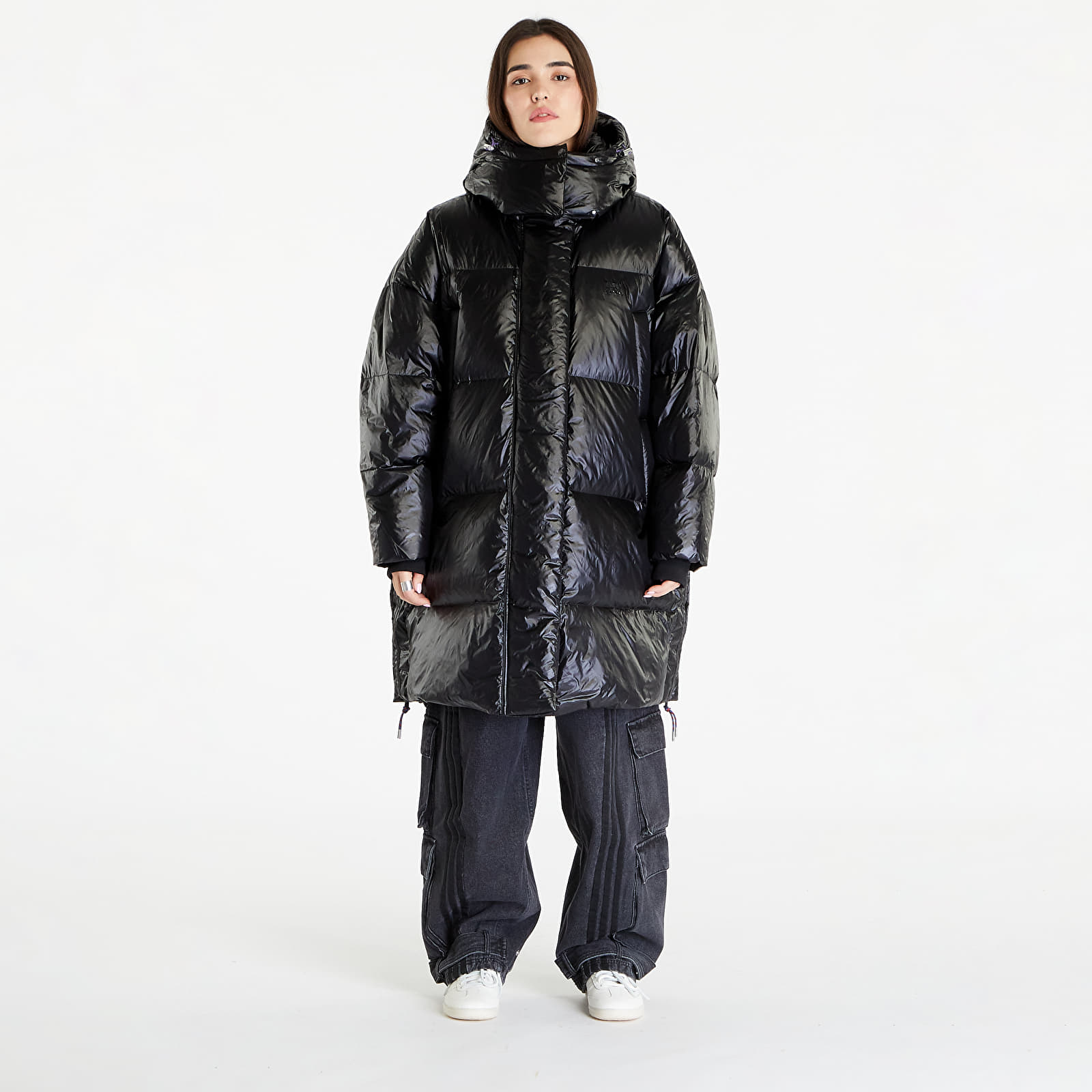 Jackets adidas Originals Long Puffer Jacket Black