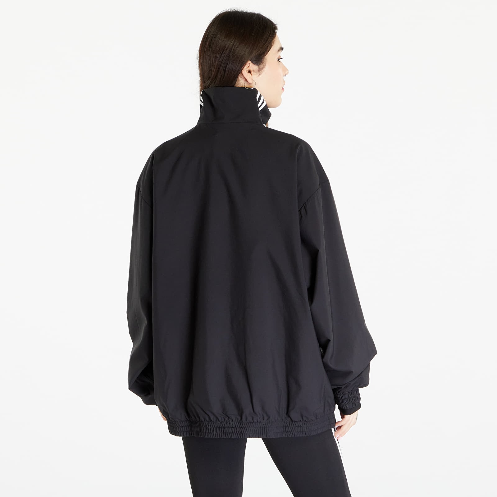 adidas Originals Oversized Track Top Black | Queens