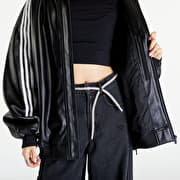 Leather jacket adidas store