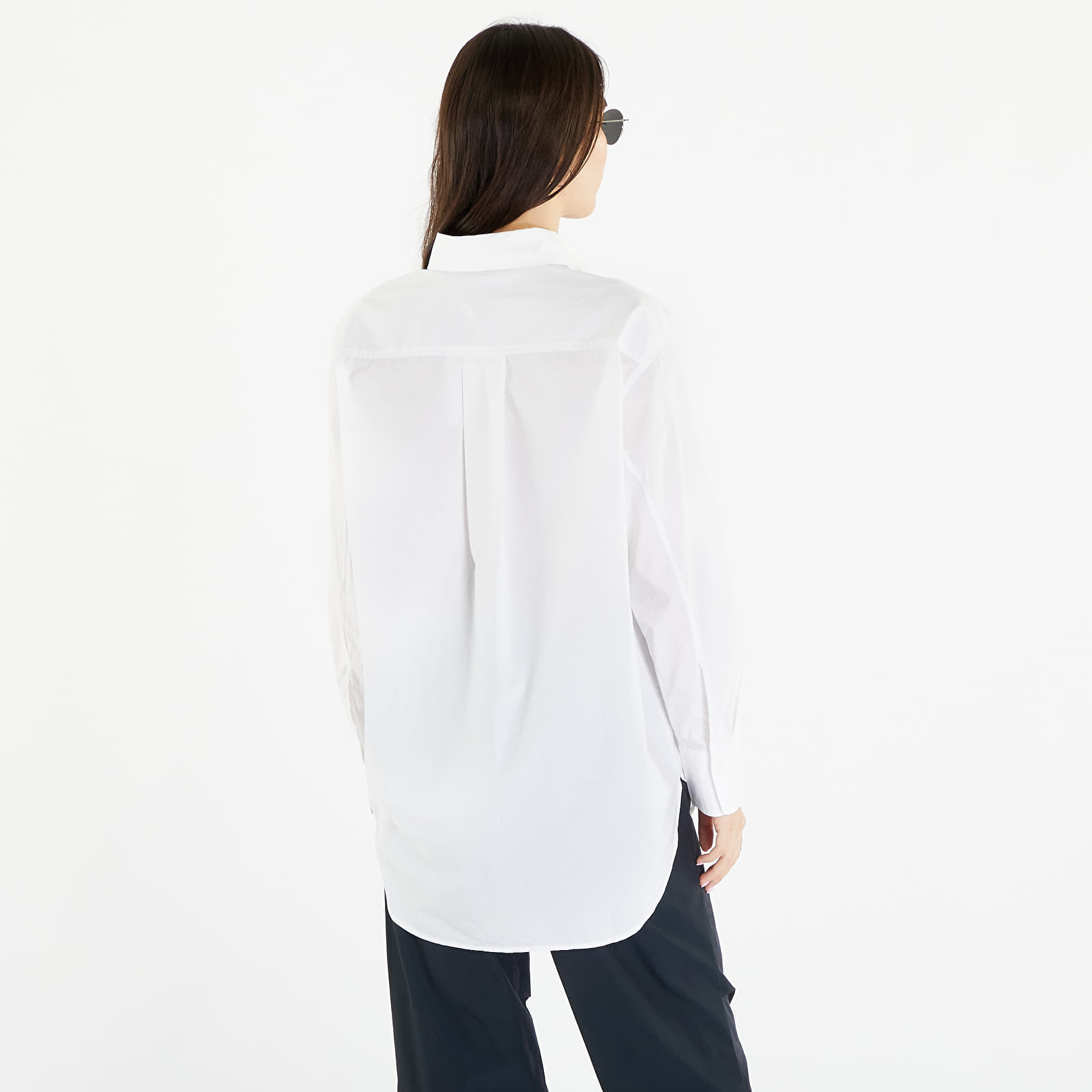 Košele Calvin Klein Jeans Loose Monologo Shirt White