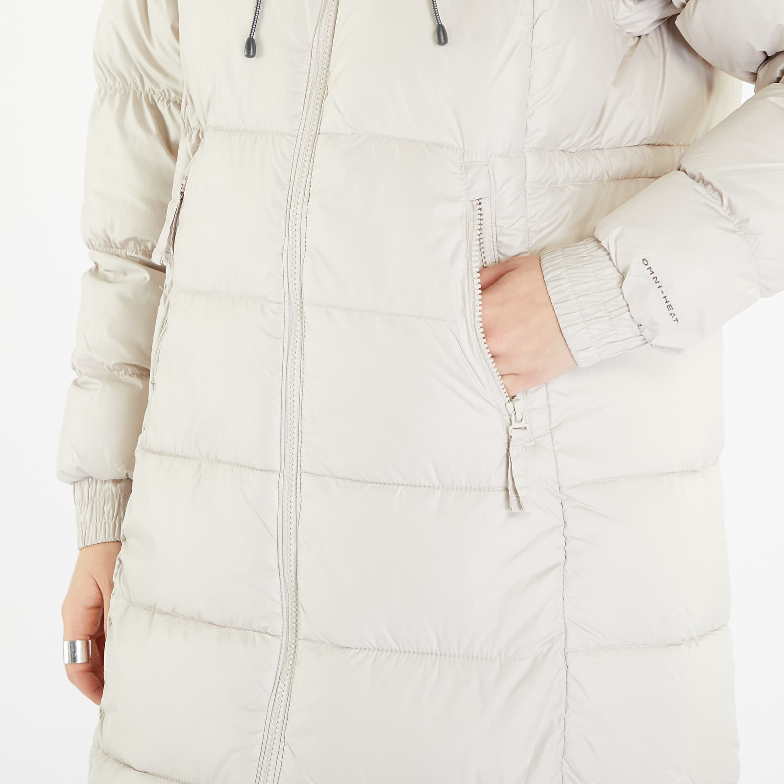 Jakas Columbia Pike Lake™ II Long Puffer Jacket Dark Stone