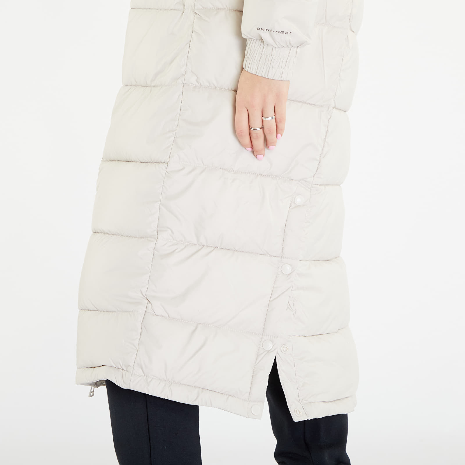 Jakas Columbia Pike Lake™ II Long Puffer Jacket Dark Stone