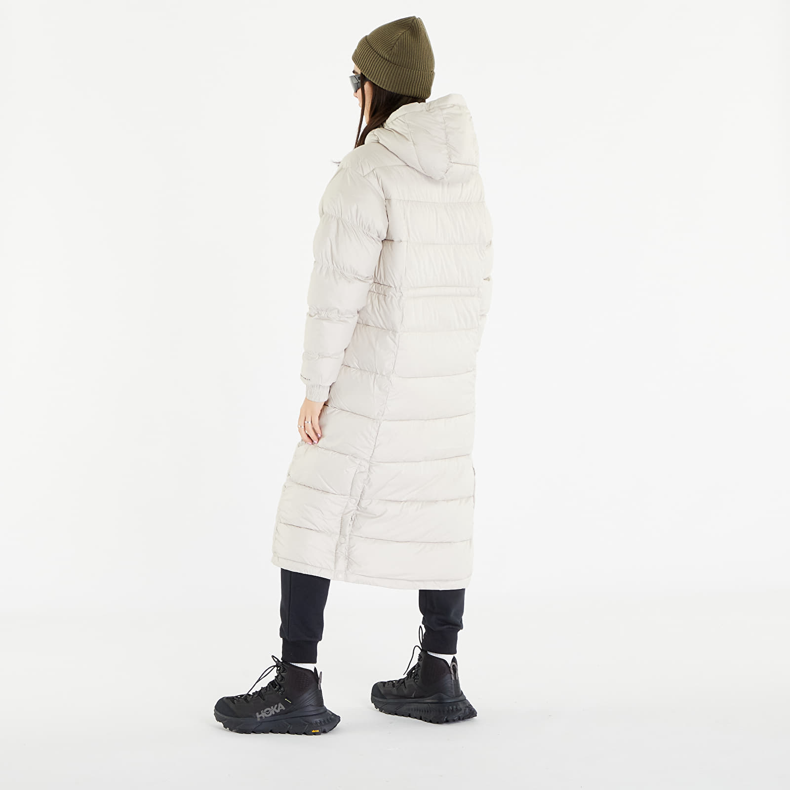 Jakas Columbia Pike Lake™ II Long Puffer Jacket Dark Stone