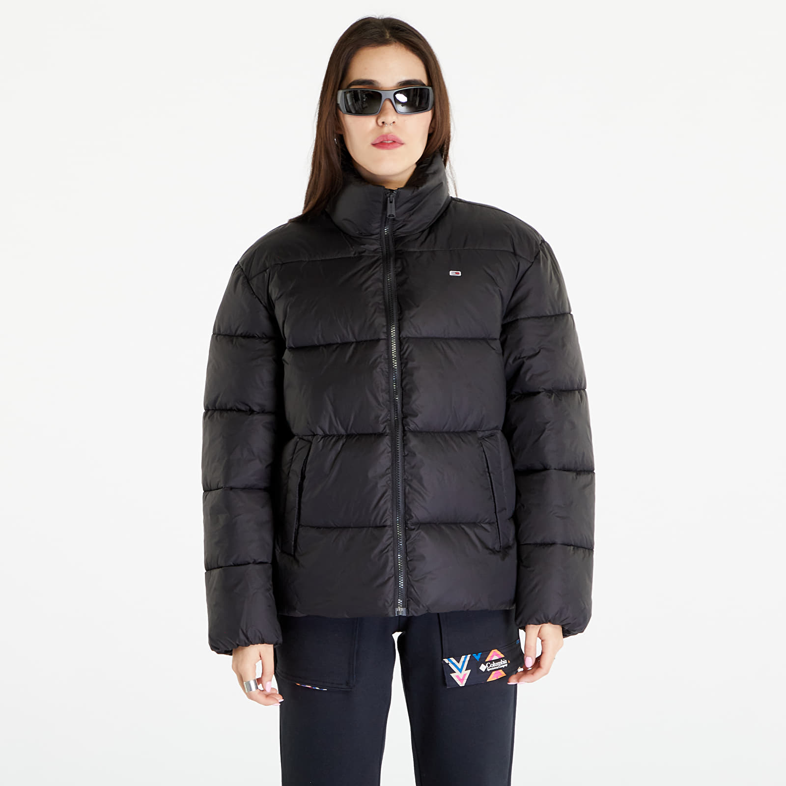 Bundy Tommy Jeans Modern Puffer Jacket Black