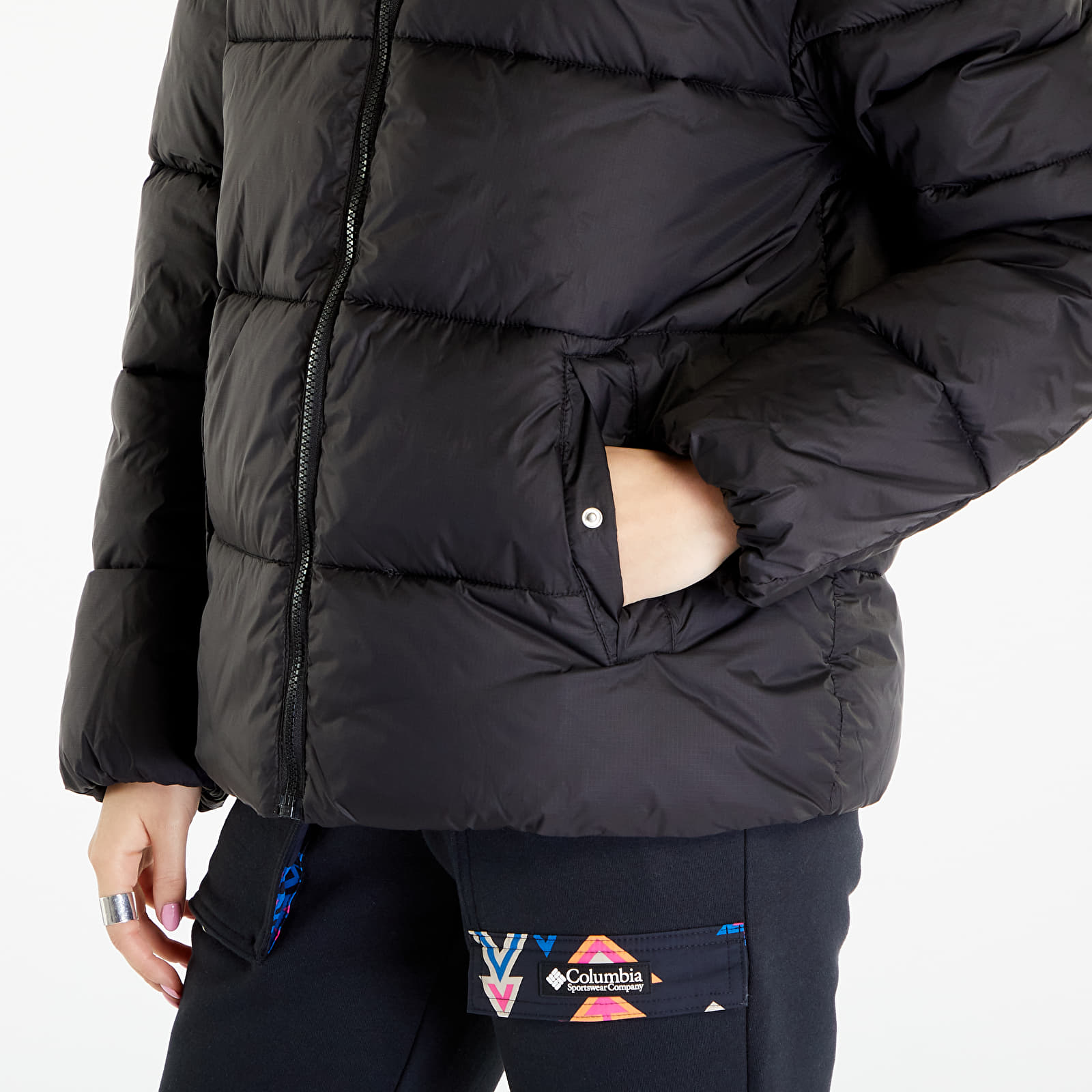 Bundy Tommy Jeans Modern Puffer Jacket Black