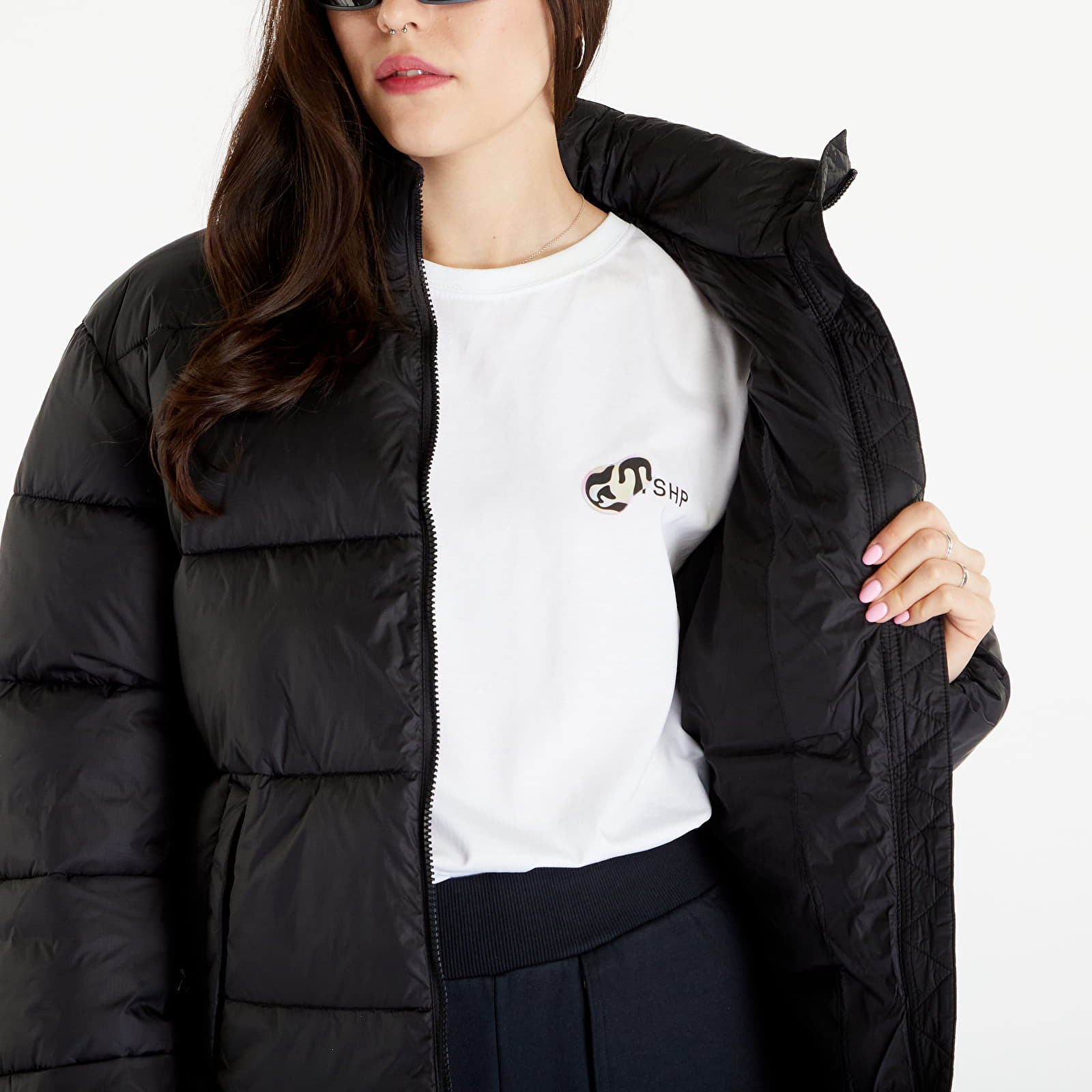 Bundy Tommy Jeans Modern Puffer Jacket Black