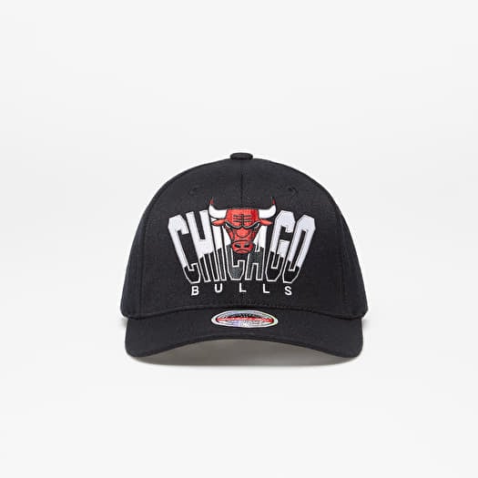 Cap Mitchell & Ness NBA Retrodome Classic Red Chicago Bulls Black