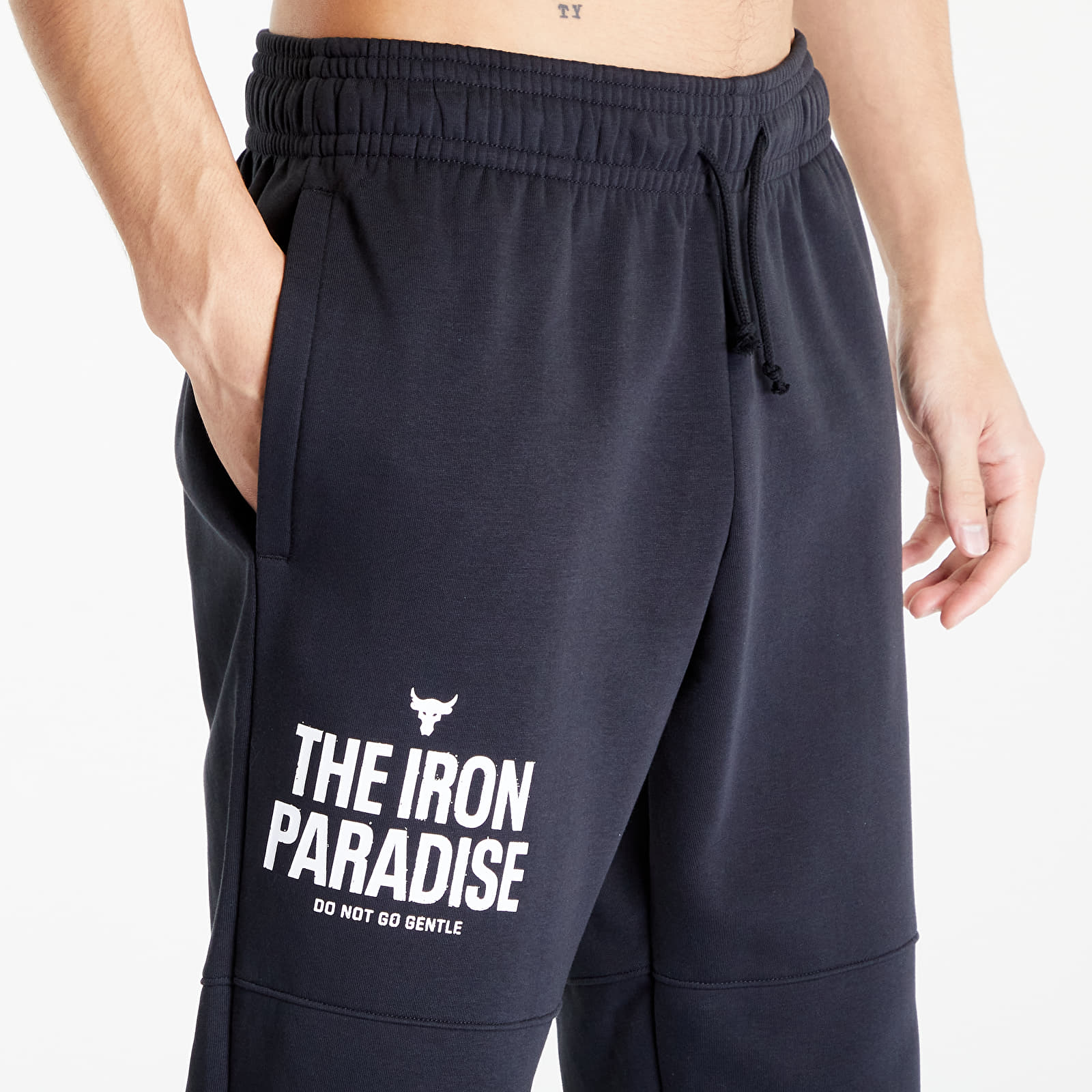 Trenirka hlače  Under Armour Project Rock Rival Fleece Jogger Black